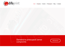 Tablet Screenshot of difoprint.com